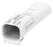 TE CONNECTIVITY 2321924-2 Connector Housing, Signal Double Lock, Receptacle, 2 Ways, 2.5 mm