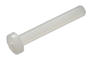 MULTICOMP PRO MP008113 Screw, Pan Head Phillips, M5, Nylon (Polyamide), 10 mm Length