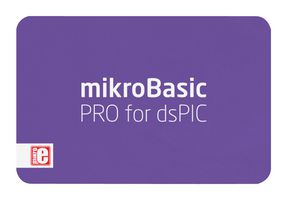 MIKROELEKTRONIKA MIKROE-1951 Compilers, Code License, dsPIC, PIC24, 1 User, Full, Professional, Linux, Windows