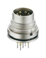 LUMBERG 0317 06 CIRCULAR CONNECTOR, 6POS, RCPT, PANEL